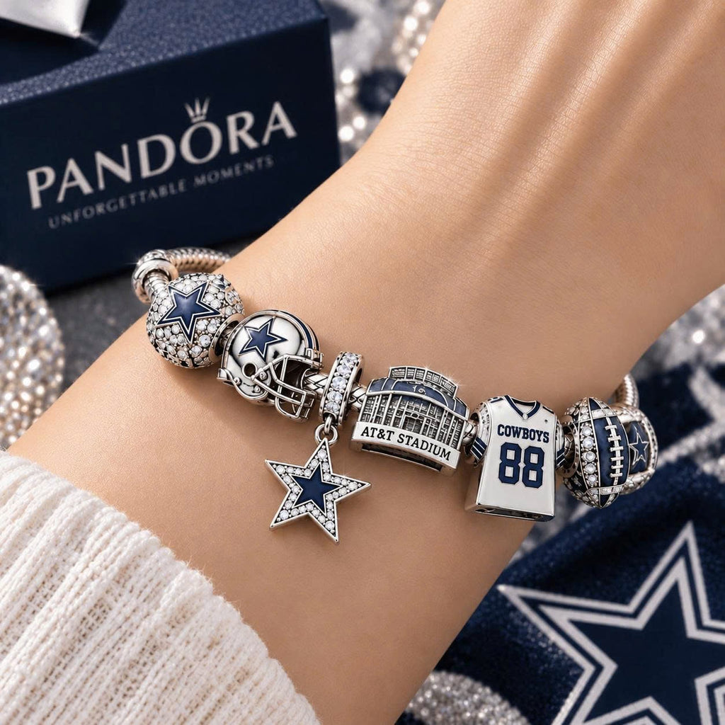 DLCB Silver Charm Bracelet Set PTT