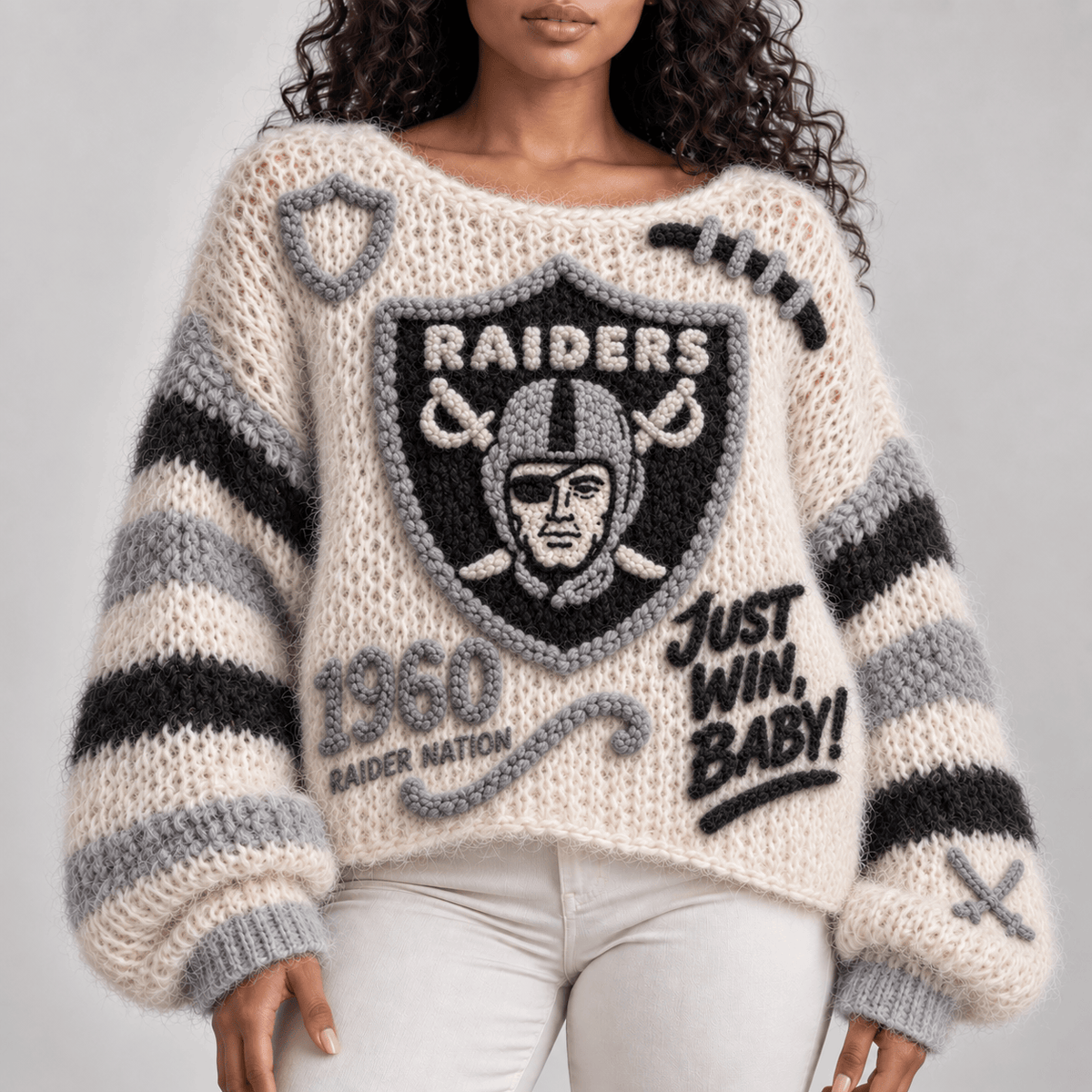 LVR Women’s Open-Knit Sweater NTKO