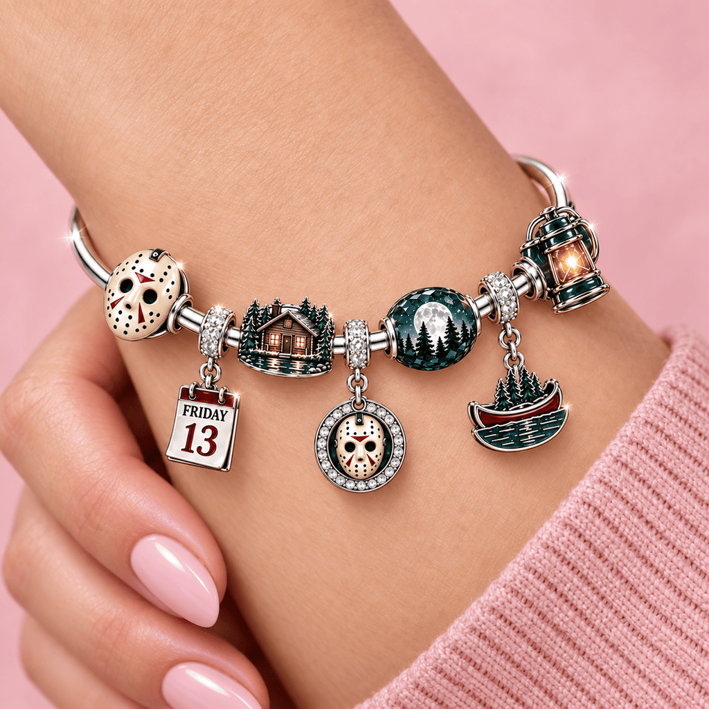 F13 Silver Charm Bracelet Set TMH