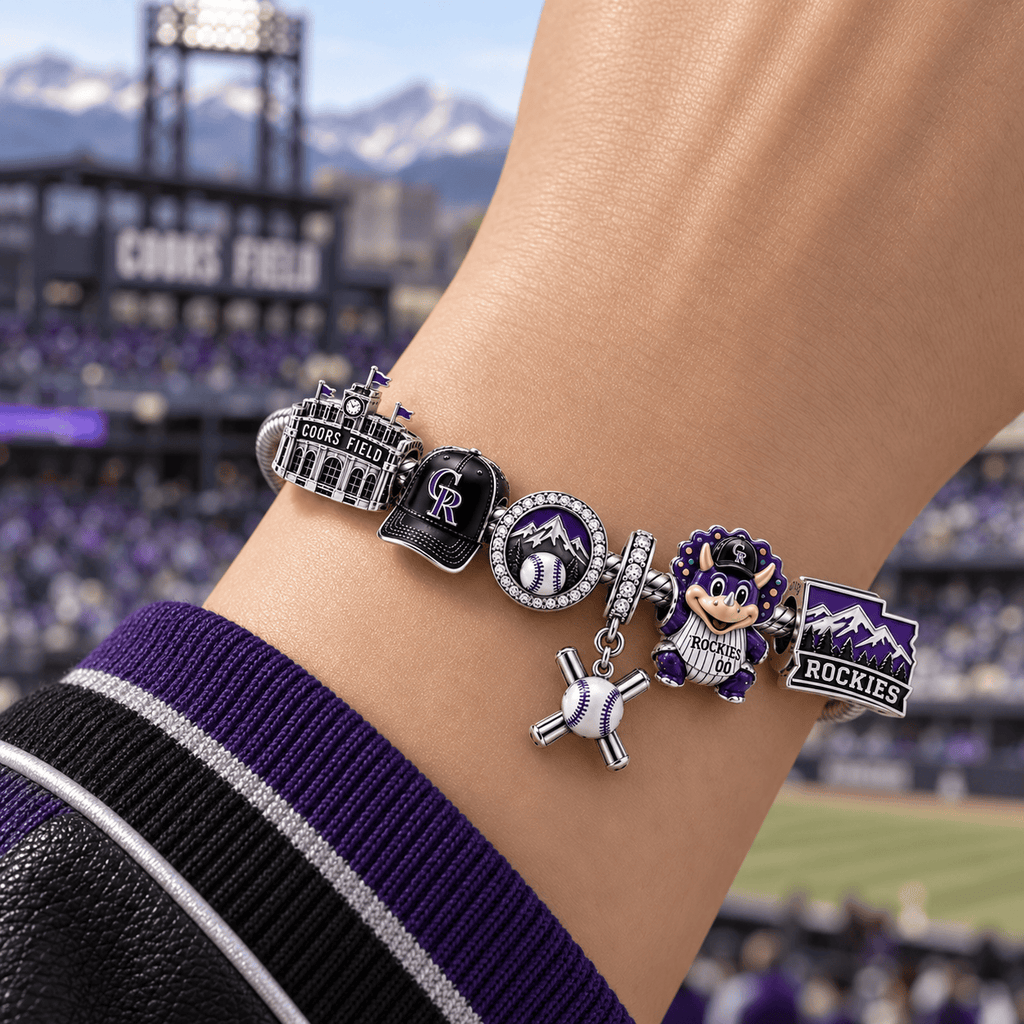 CLRDR Silver Charm Bracelet Set PTT