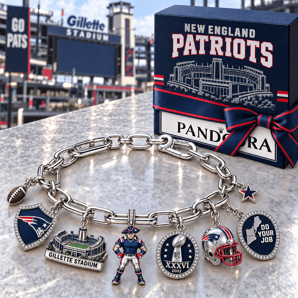 NEP Silver Charm Bracelet Set NTVA